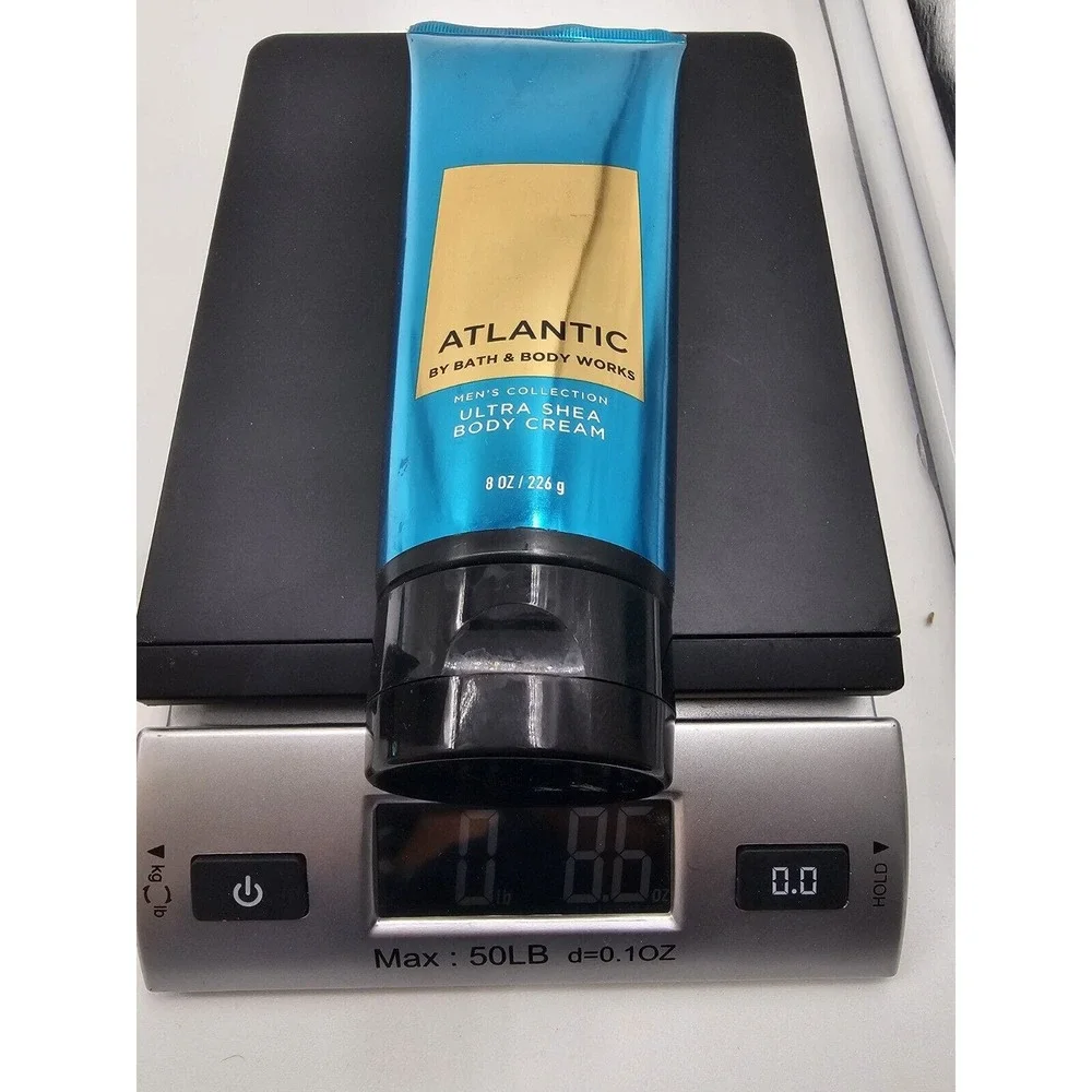 Bath & Body Works ATLANTIC Ultra Shea Body Cream 8 oz for Men